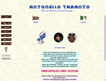 Tablet Screenshot of antonellotaranto.de